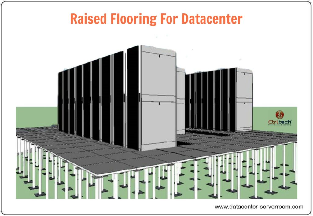 Raise floor or raised flooring for server room and data center.